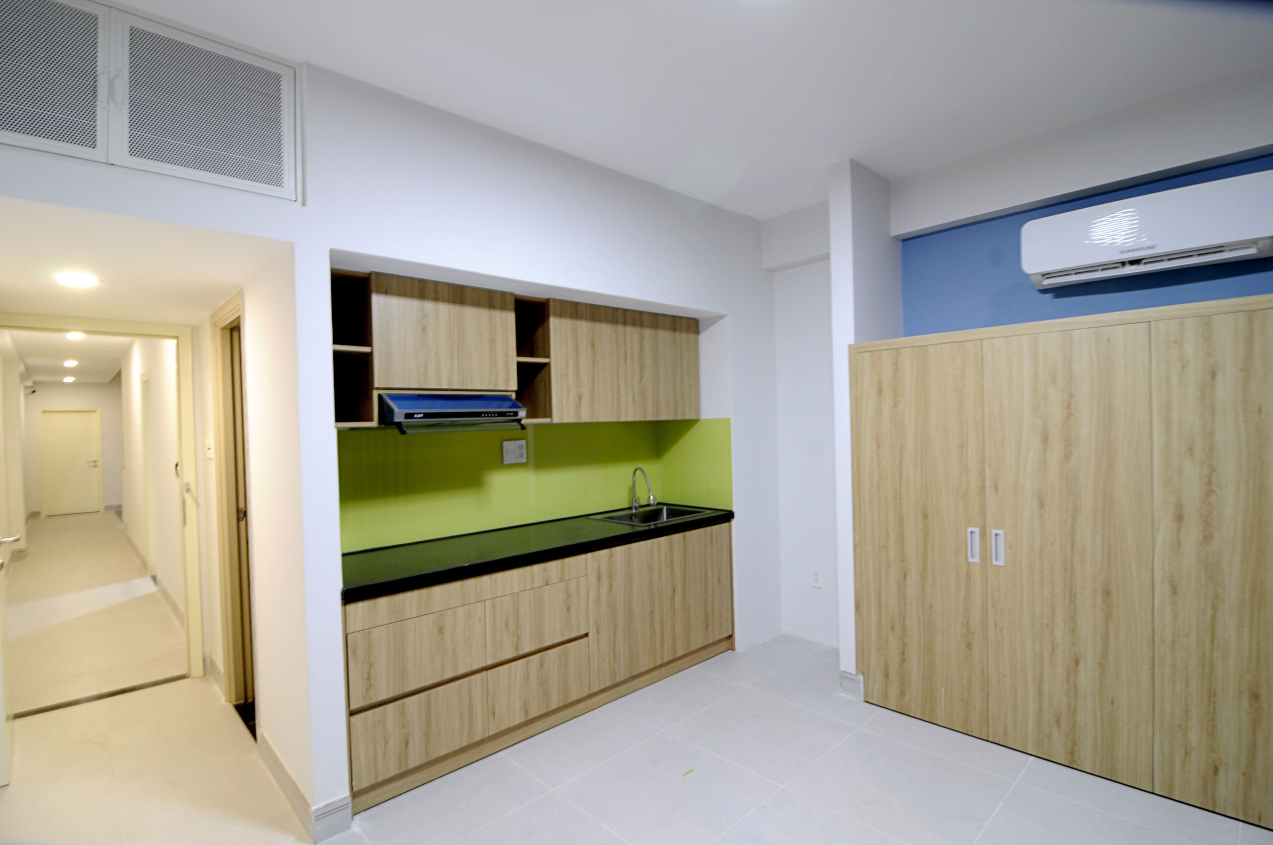 Thiết kế thi công chung cư mini apartment nhà bếp